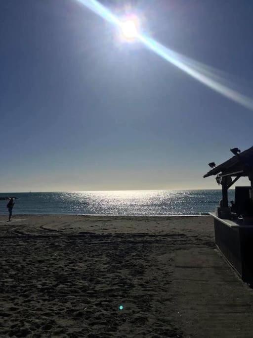 Estudio 1 Primera Linea Playa Malaga Luaran gambar